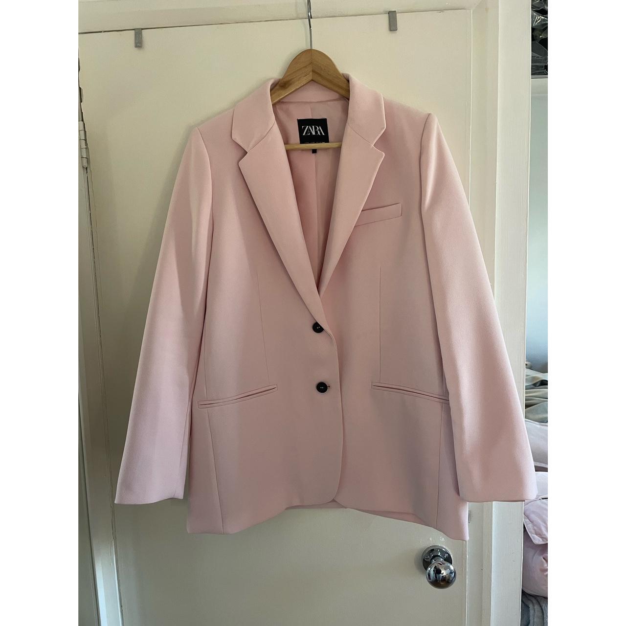 Zara Pink Blazer • Size M • P&P included in price.... Depop