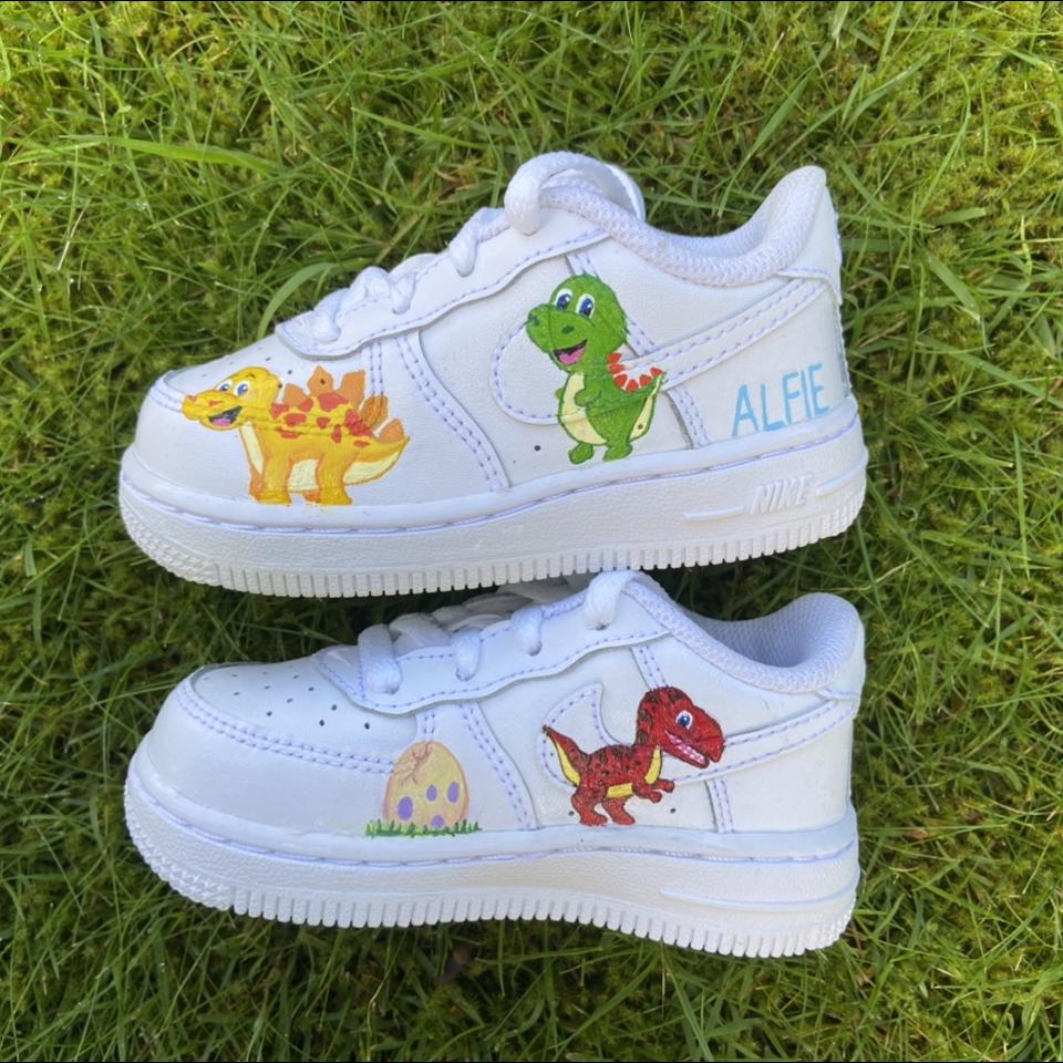 custom dinosaur air force 1