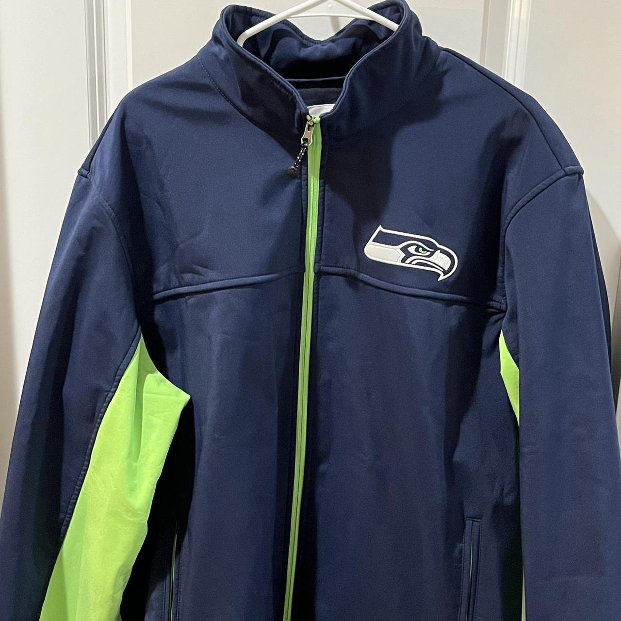 seahawks rain jacket
