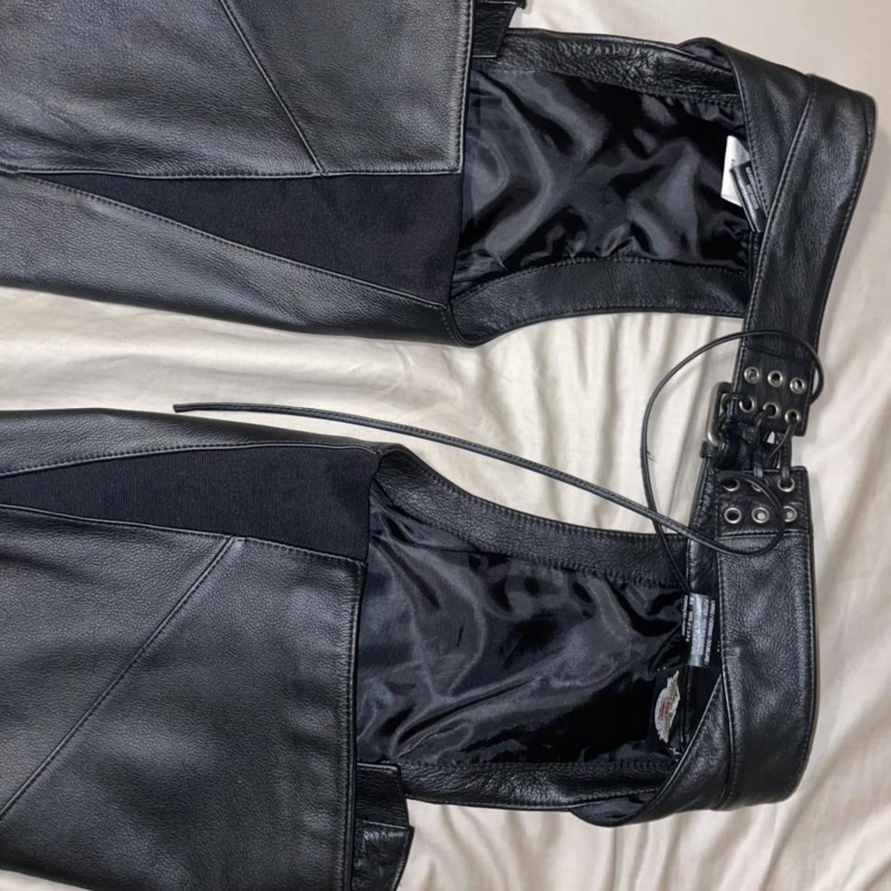 Harley Davidson womens assless chaps, Lightly used