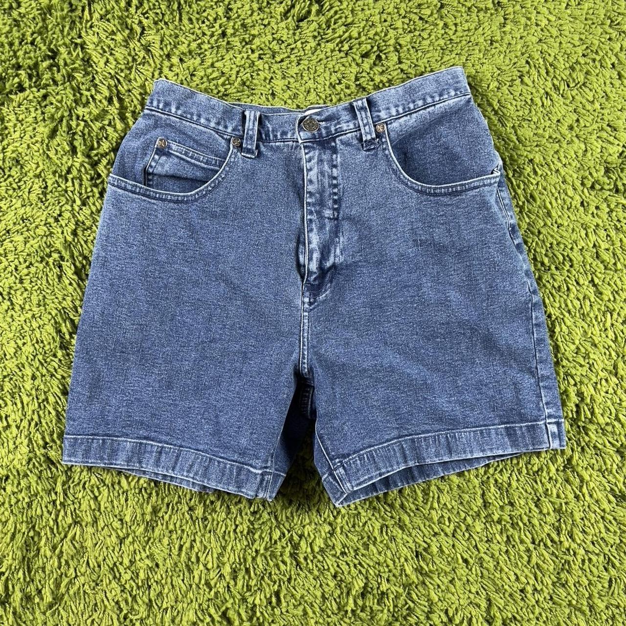 The Maya shorts High waisted denim jorts Size:... - Depop