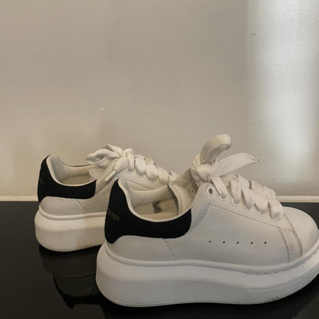 alexander mcqueen black sparkly trainers