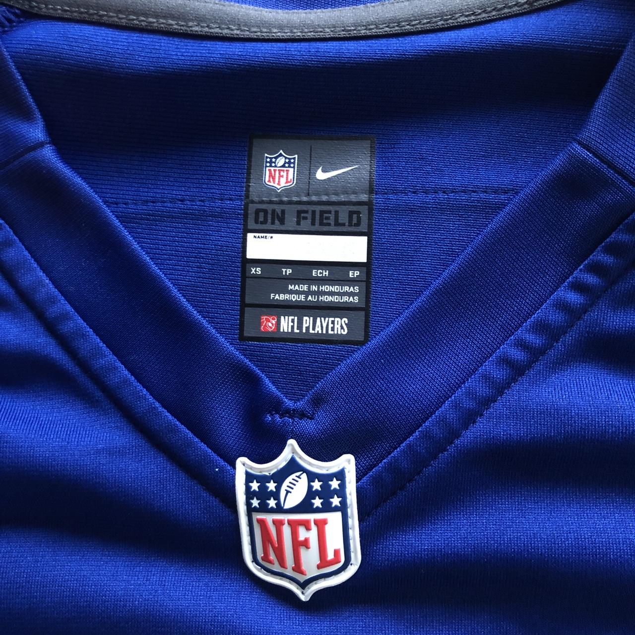 NY GIANTS JERSEY - CRUZ Technically a KIDS XXL - Depop