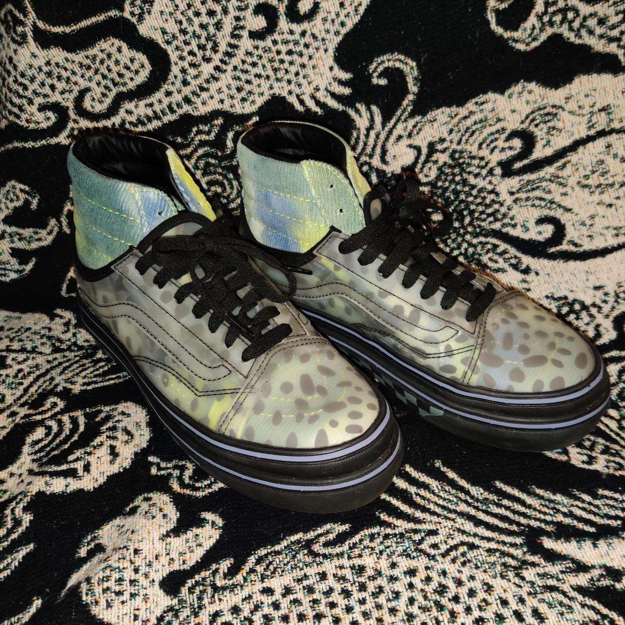 Tie dye sales platform vans