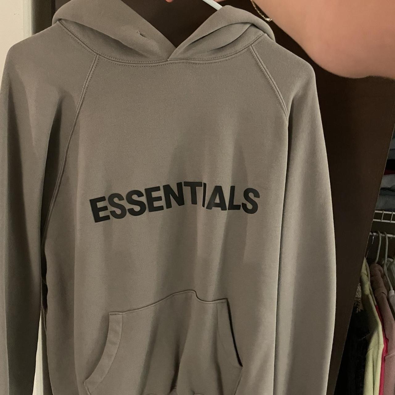 Fog essentials best sale hoodie charcoal