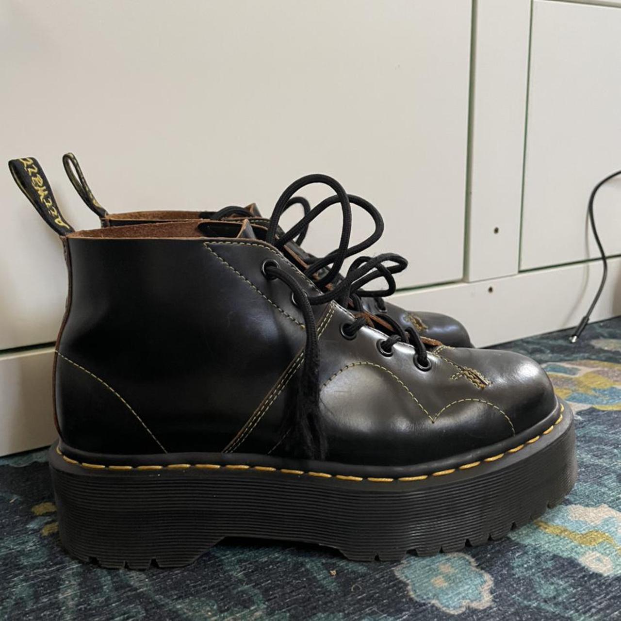Doc Martens SchnÃ¼rstiefelette Lack SchnÃ¼rstiefelette Schwarz Dr