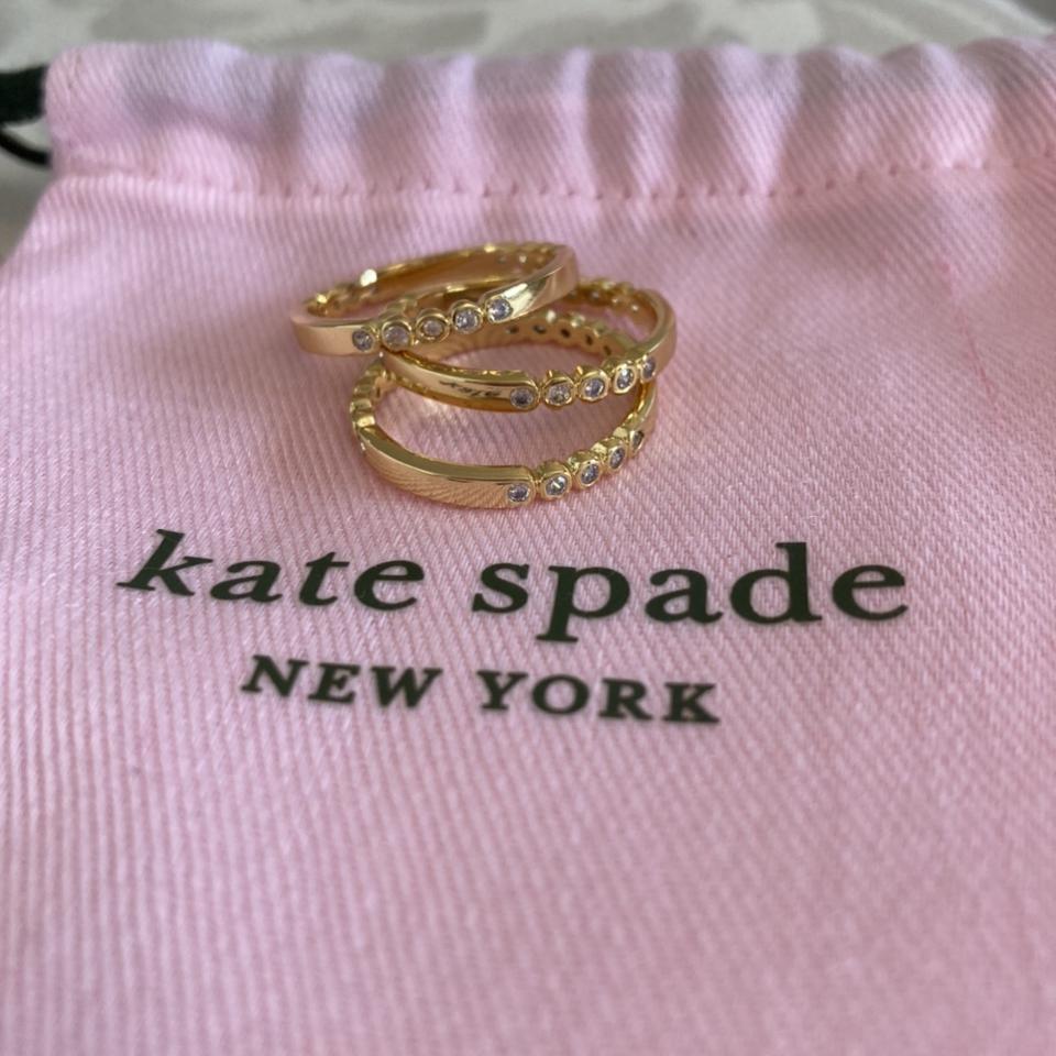 Rain Or Shine Stacking Ring Set | Kate Spade New York