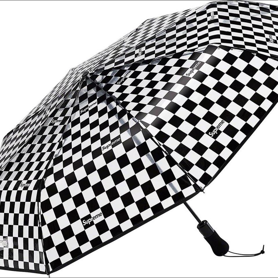 supreme checkered umbrella