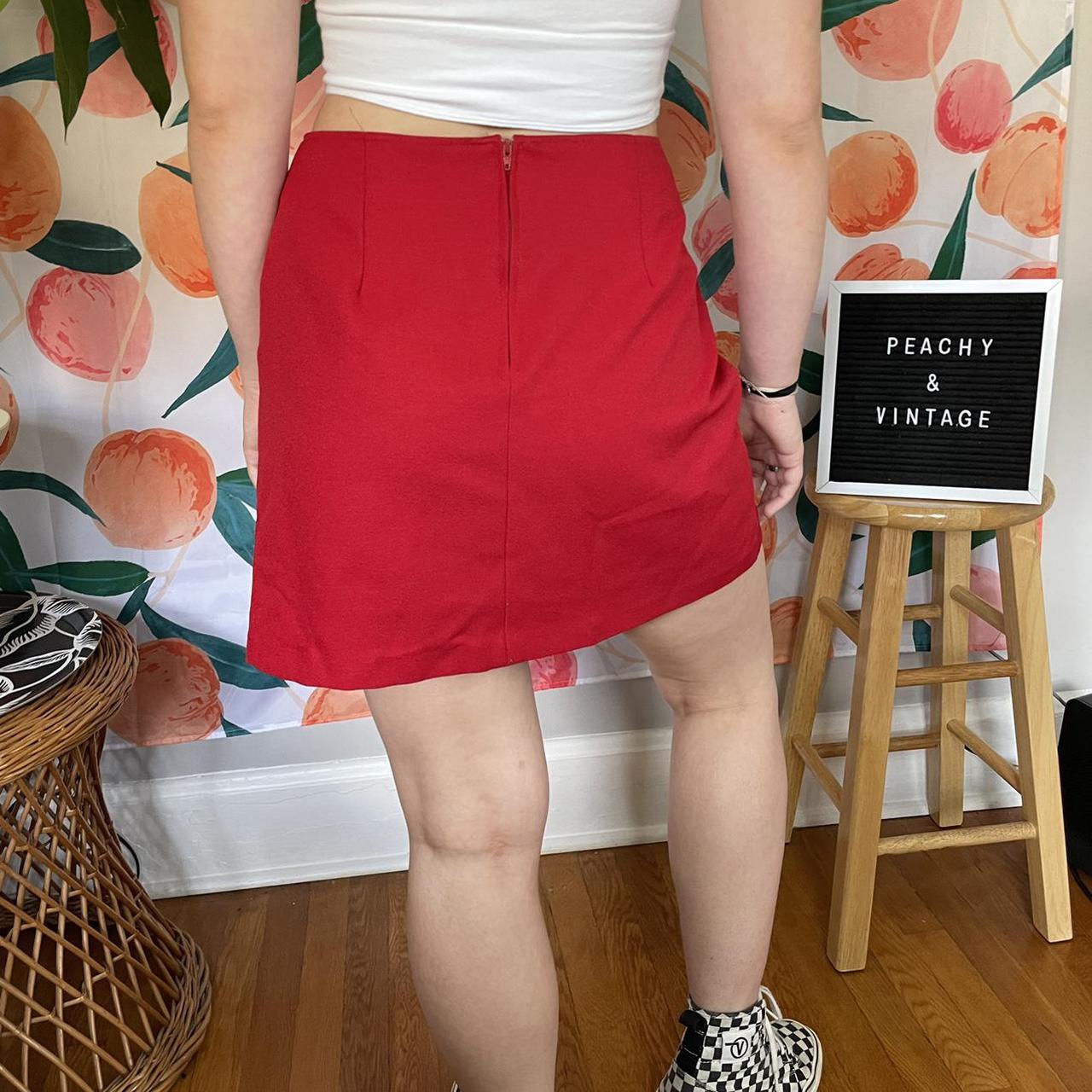 Product Image 3 - Adorable red miniskirt with a