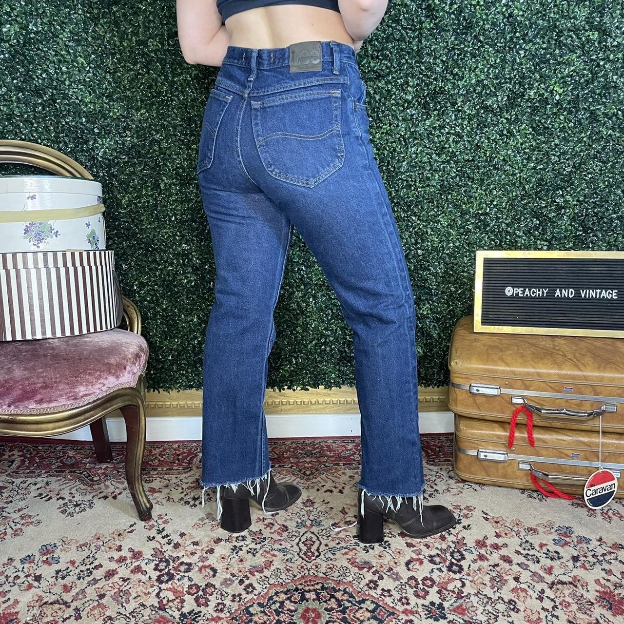 Lee vintage cutoff jeans. High waisted and so... - Depop