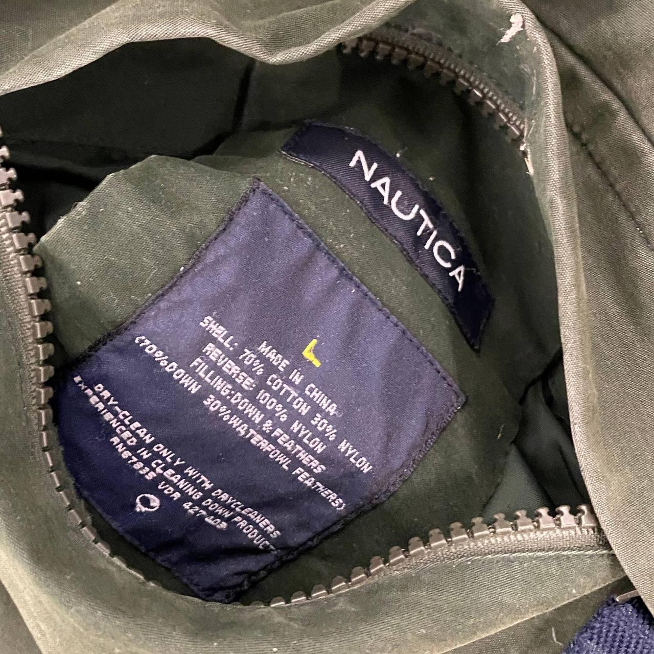 Nautica NS-83 Reversible Down Jacket Size L See... - Depop