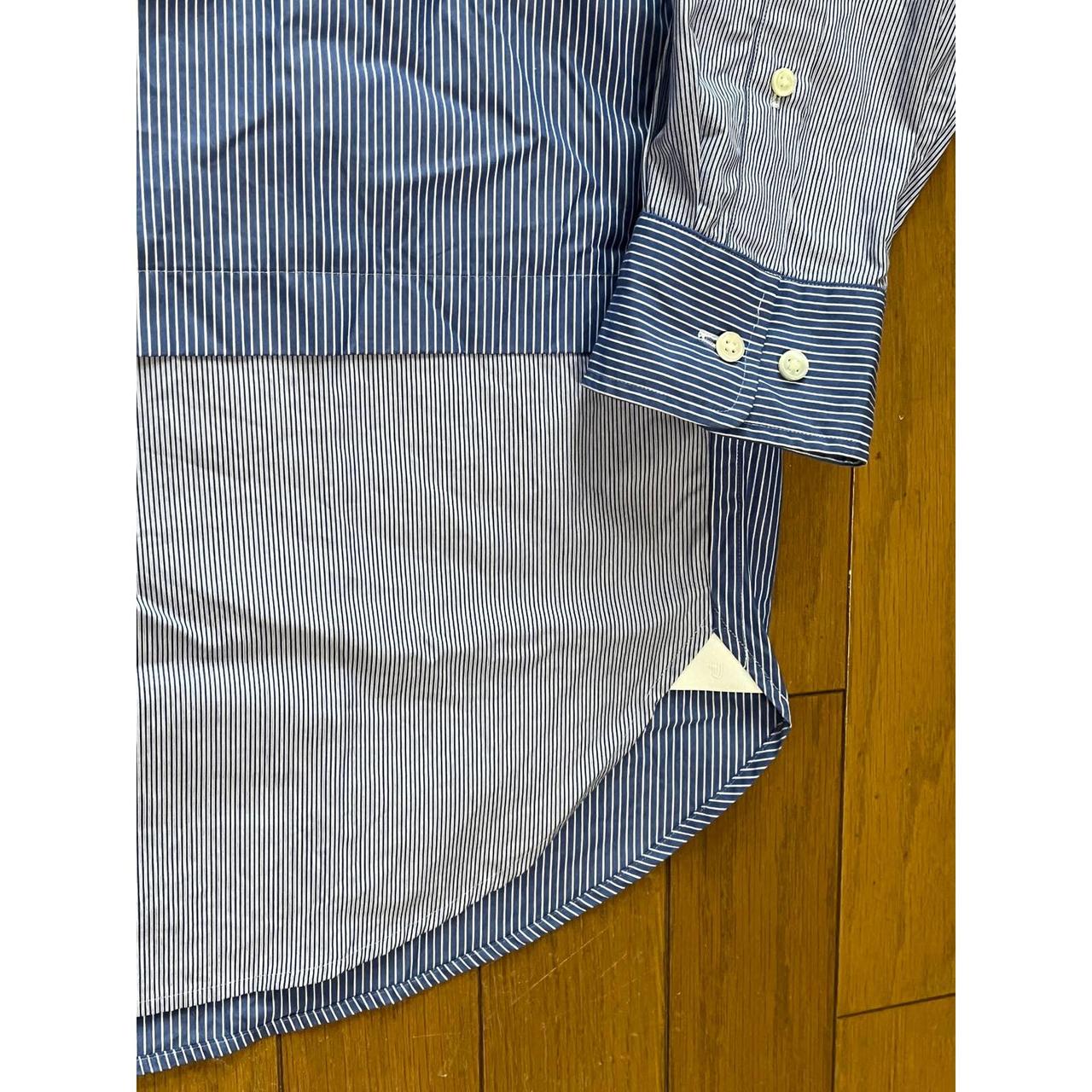 Jil Sander Men's Blue and White Shirt (4)