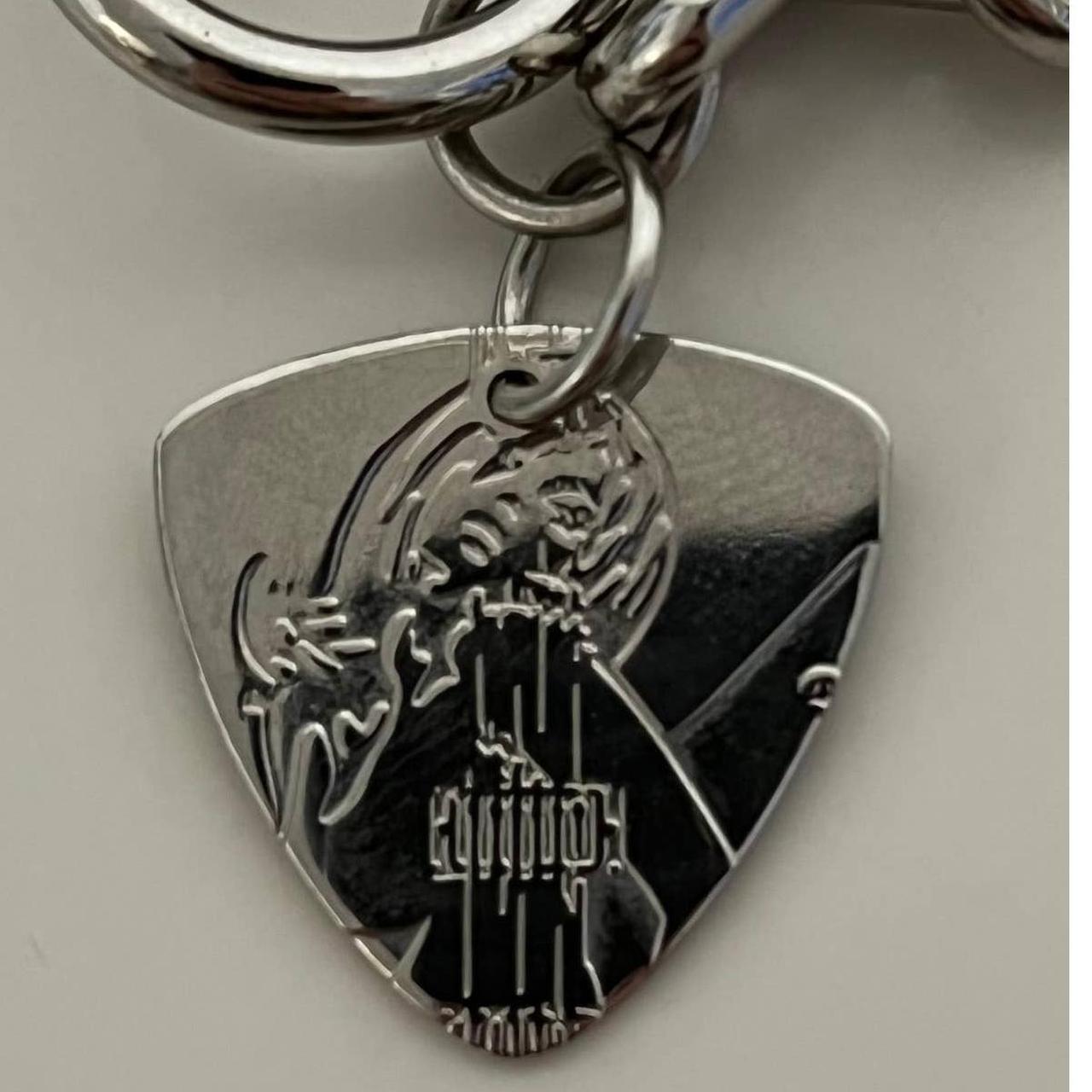 Hysteric Glamour Guitar Pick Chain, Can be worn as a...