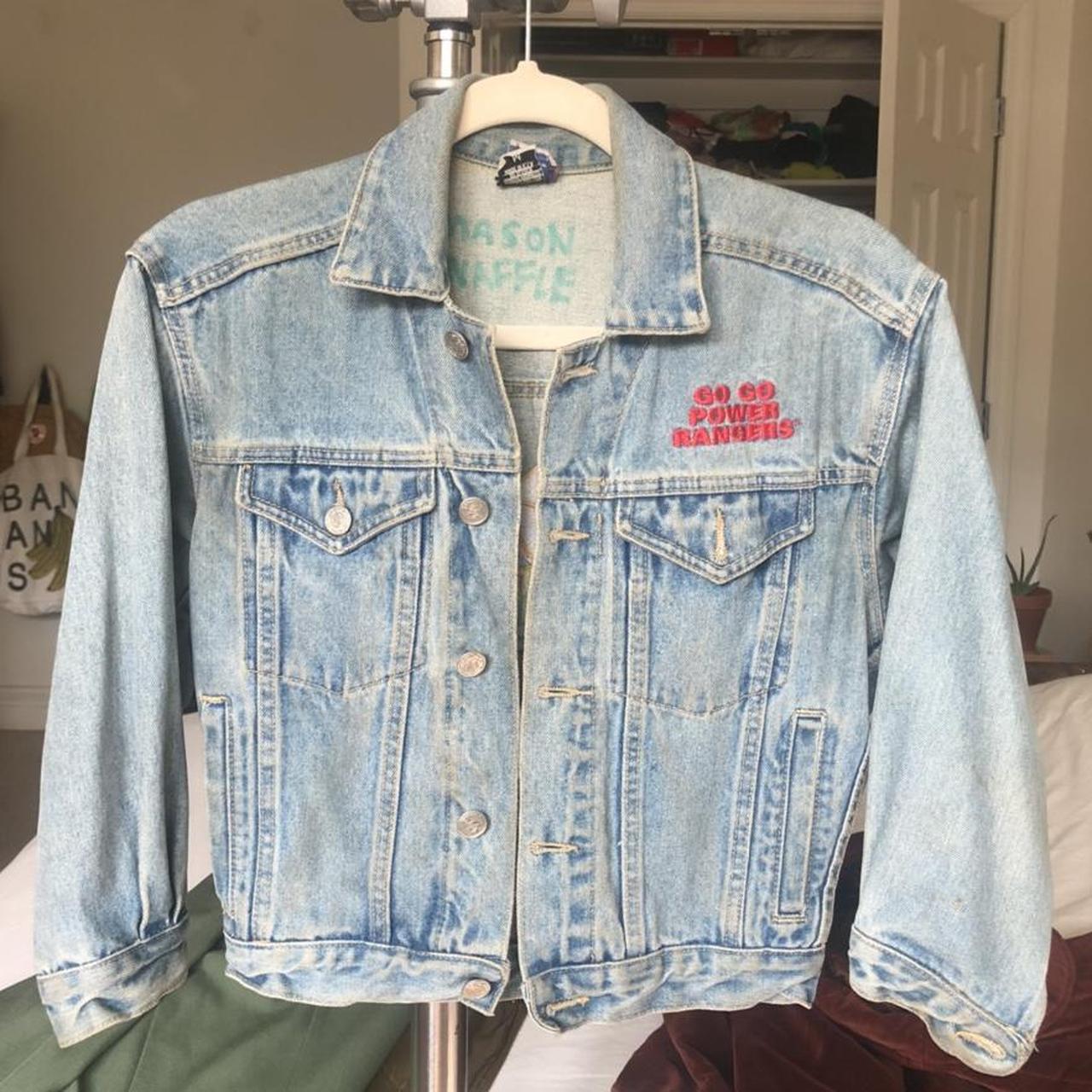 Denim Jacket Power Ranges Condition - Used/ Good... - Depop