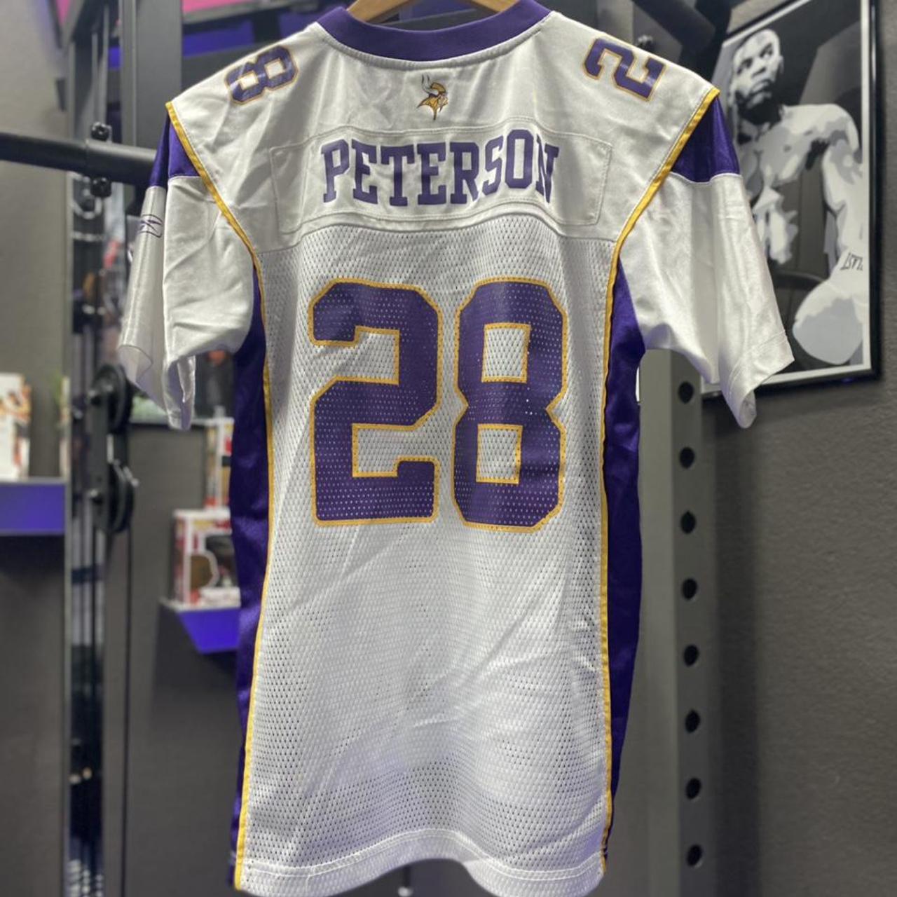 Nike Adrian Peterson Minnesota Vikings Youth Game Jersey - White