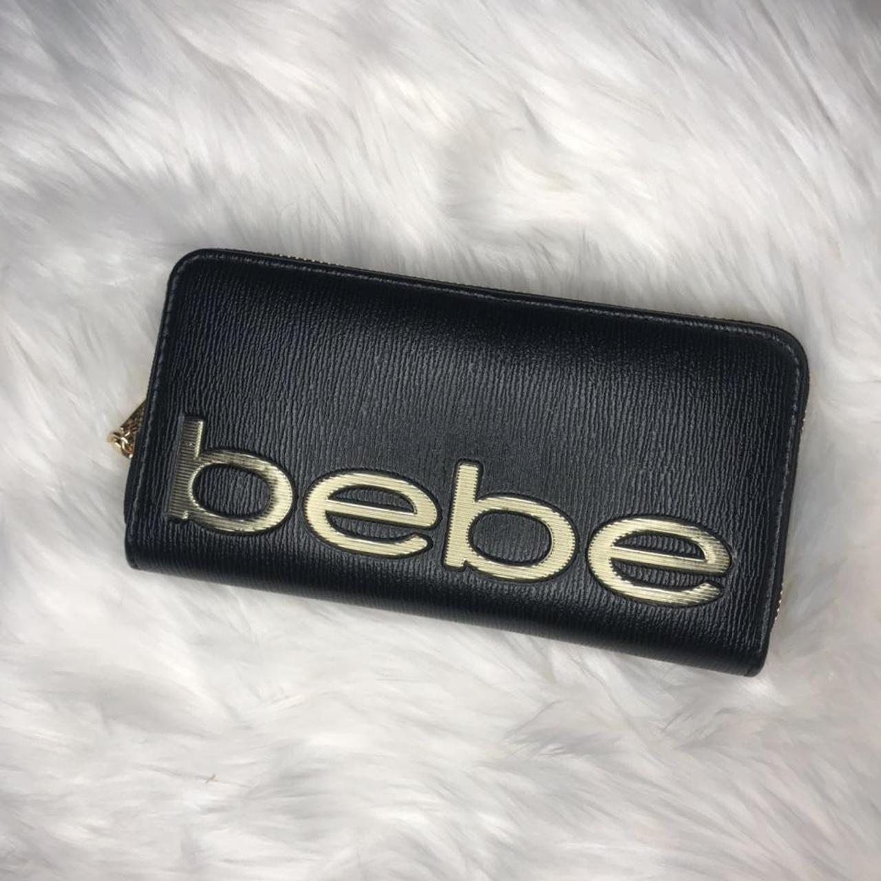 Bebe black wallet sale