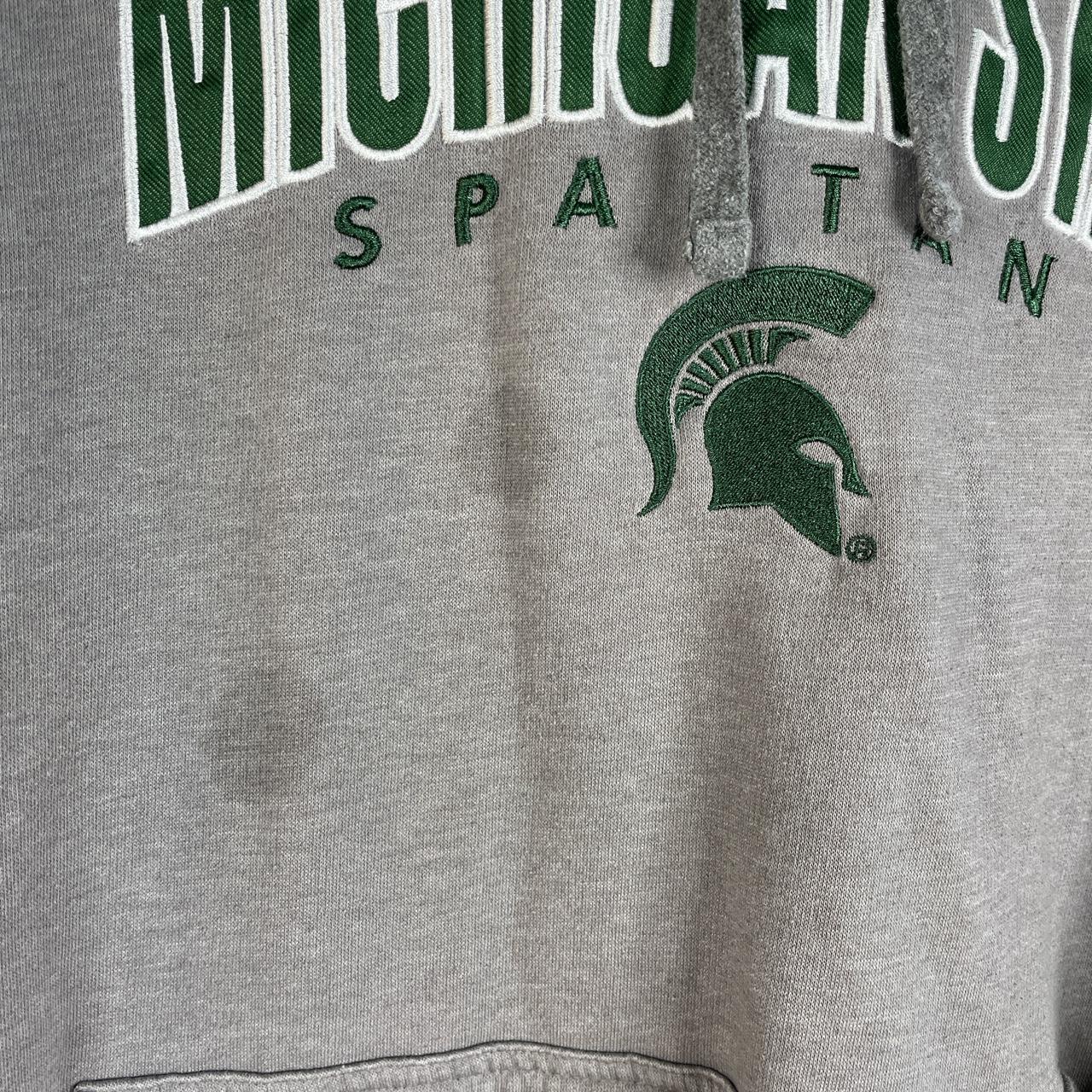 Y2K Michigan State Spartans Spell-out embroidered... - Depop