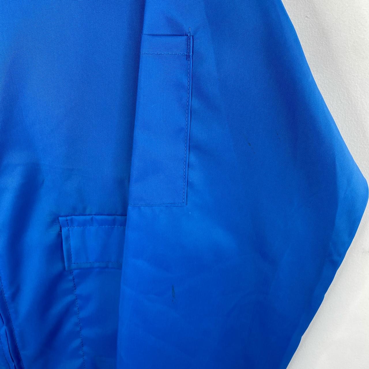 Vintage 90s White Striped Blue Zip Up 100 Nylon Depop vintage-90s-white-striped-blue-zip-up-100-nylon-depop