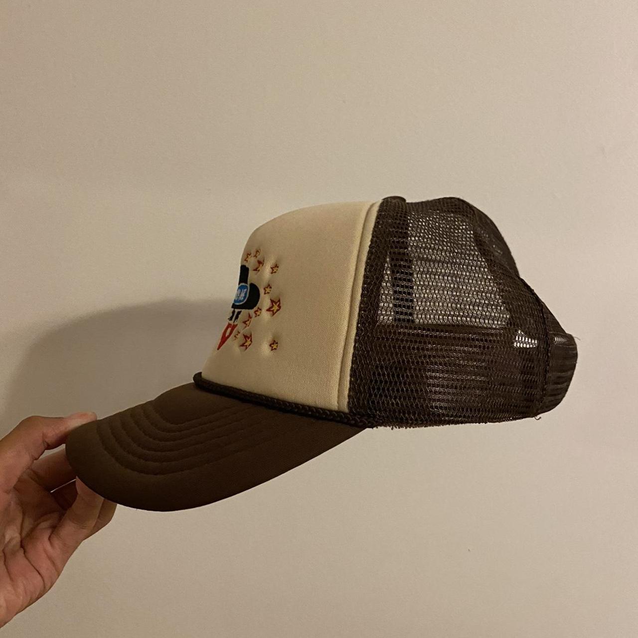 Wish Me Luck Lucky Cowboy brown trucker hat As seen... - Depop