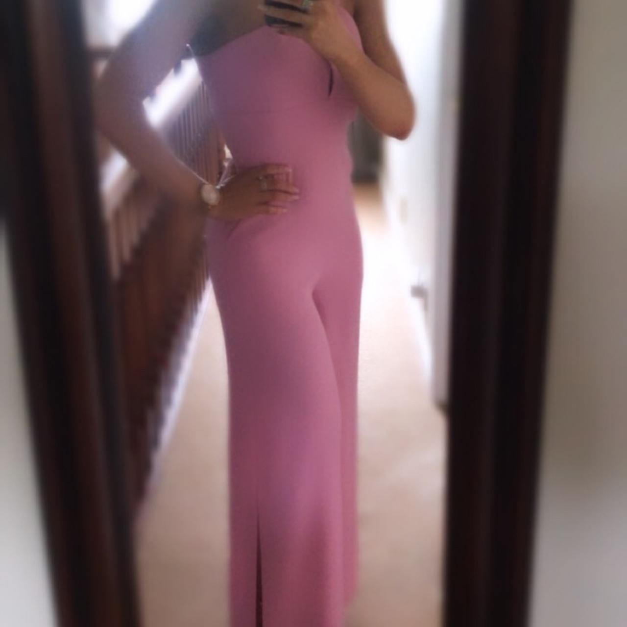 Lavish alice pink jumpsuit outlet
