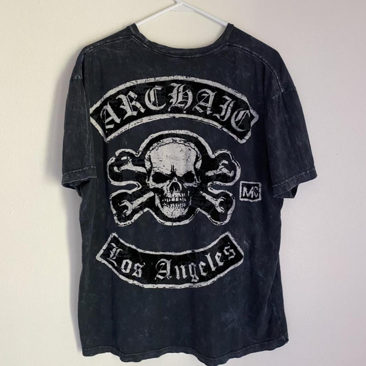 archaic by affliction t shirt comfortable quality... - Depop