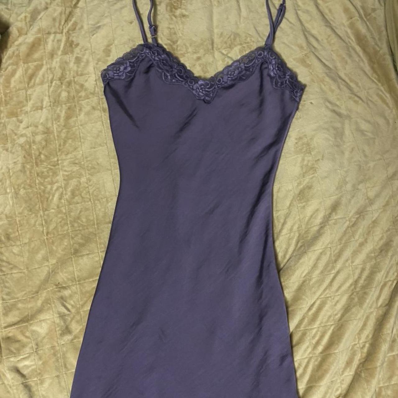 Women's Purple and Black Dress (2)