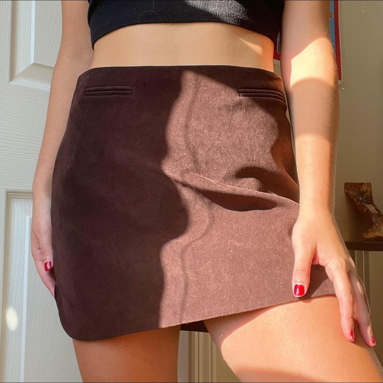 Laundry by Shelli Segal Women's Brown Skirt (3)