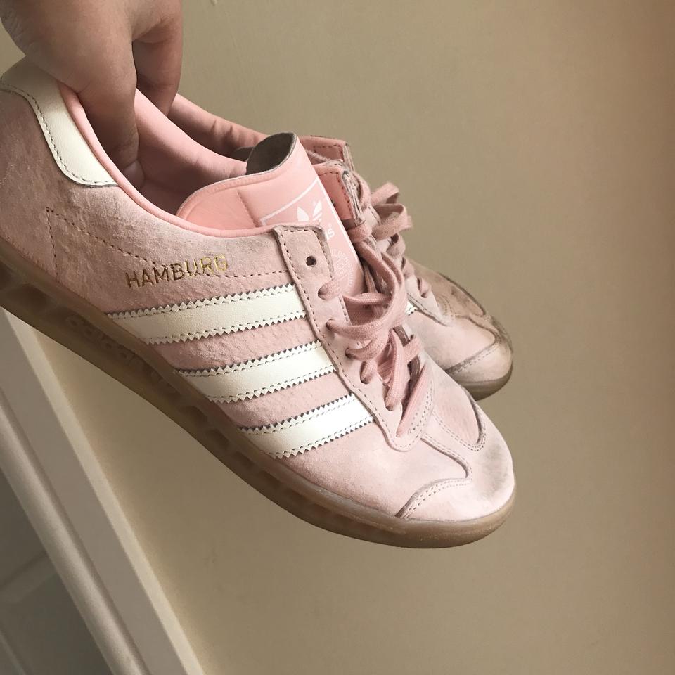 Adidas hamburg hot sale kids pink