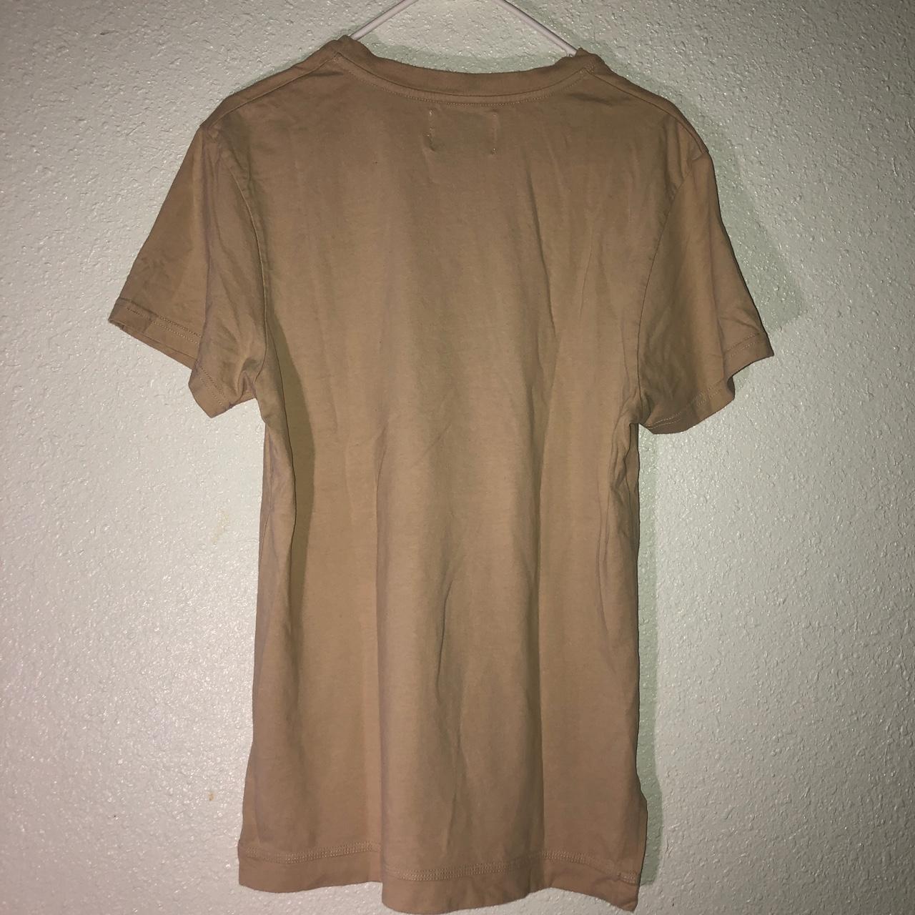 Lifted Anchors Los Angeles Basic Tee. Beige. Size... Depop