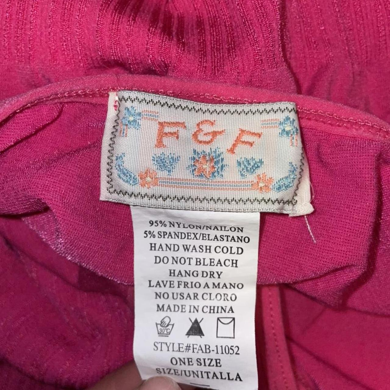 F&F Women's Pink Vest (3)