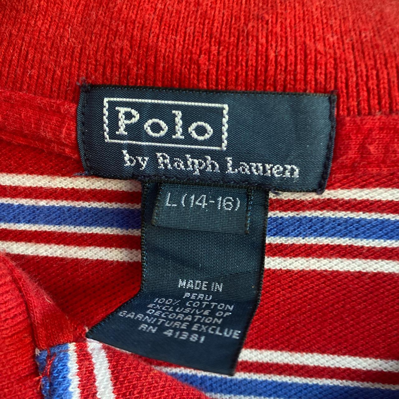 RALPH LAUREN POLO says L but fits me perfectly and... - Depop