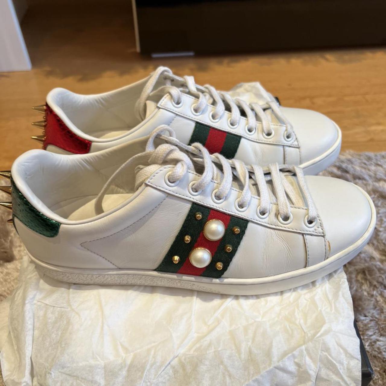 Gucci Pearl sneakers size Worn a few times