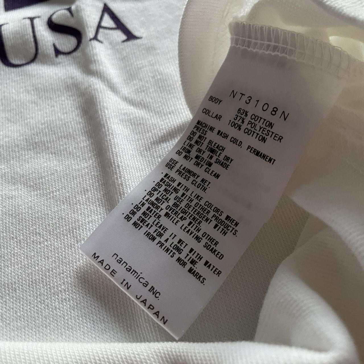 The North Face Purple Label Men's White and Purple T-shirt (3)