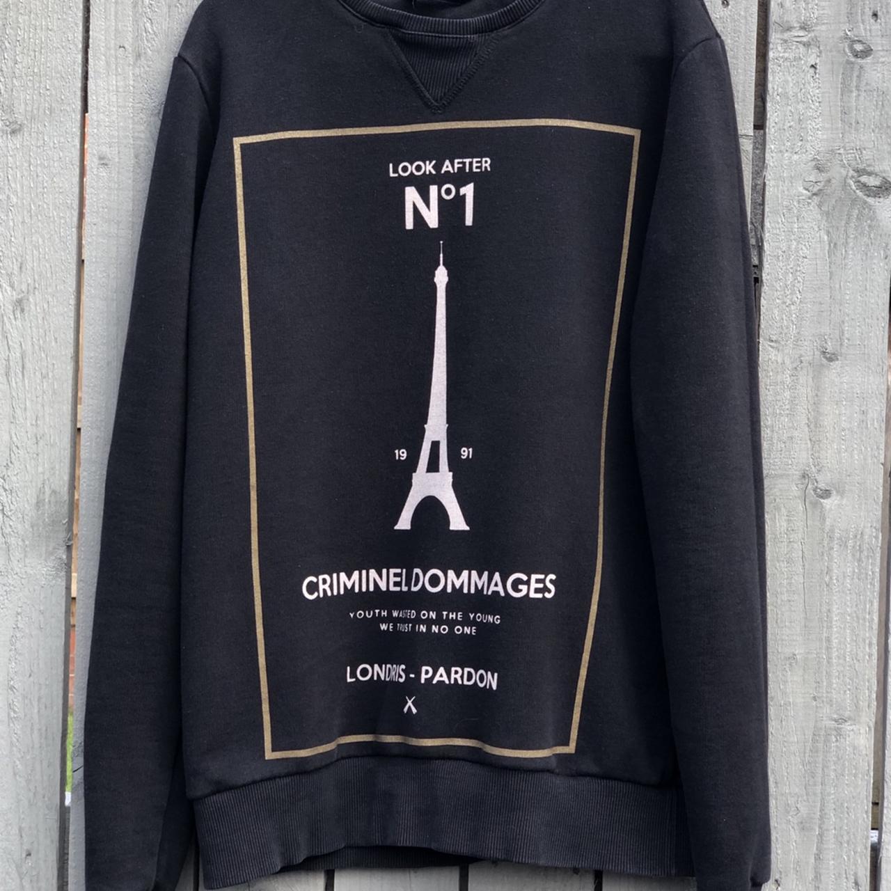 Criminal damage 2024 scorpion sweatshirt