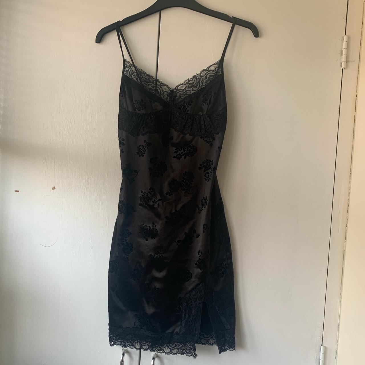 Motel Women's Black Dress | Depop