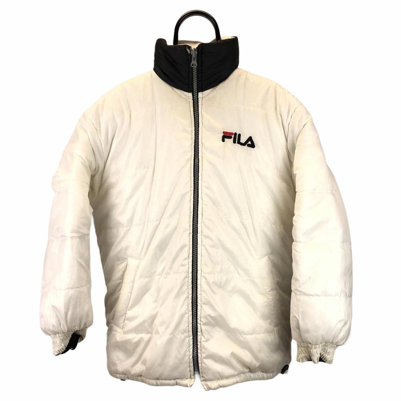 Fila reversible puffer hot sale jacket