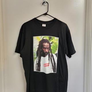 Supreme Buju Banton tee. Worn once, like new. Size... - Depop