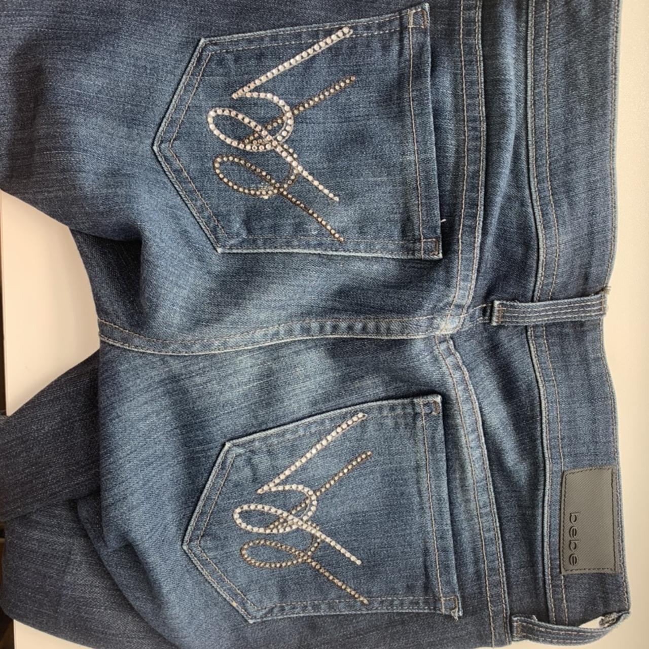 Unreal vintage Bebe low rise jeans So adorable With... - Depop