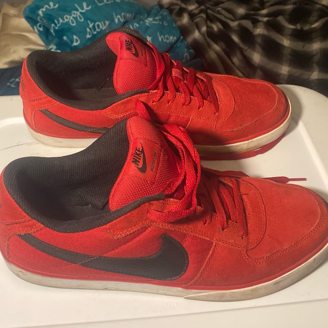 Nike Mavrk Red. Good condition it being 10... - Depop