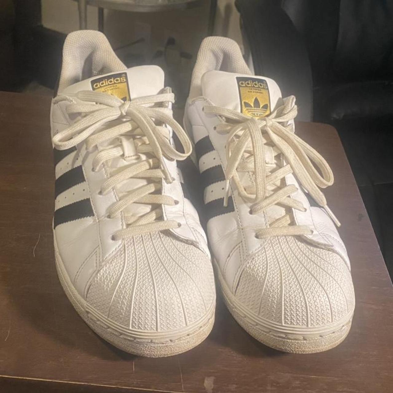 adidas all star white and gold