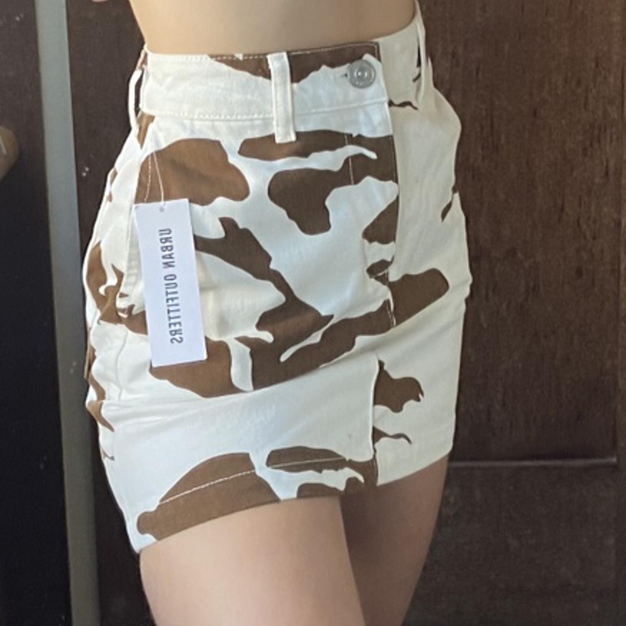 Cowhide skirt NWT!!! Cow print is super in right now... - Depop
