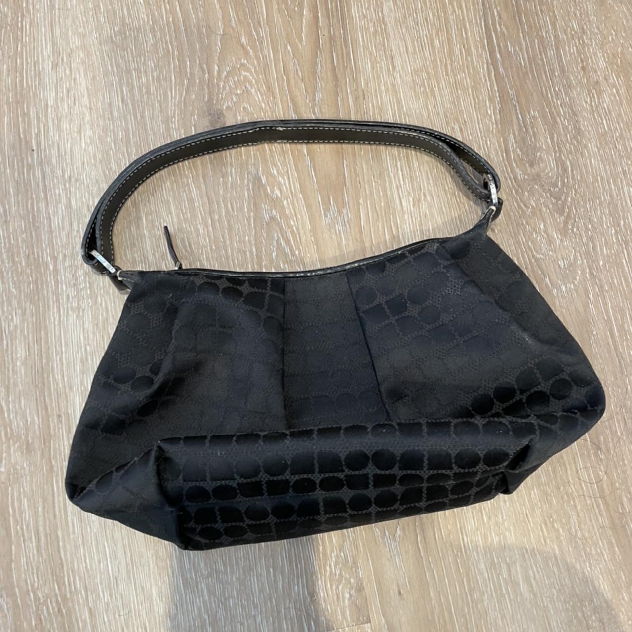 kate spade crossbody black purse small and cute for - Depop