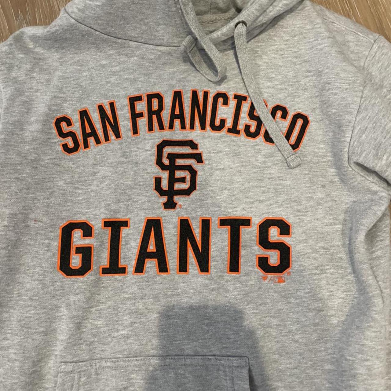 San Francisco Giants Hoodie It's a youth large so - Depop