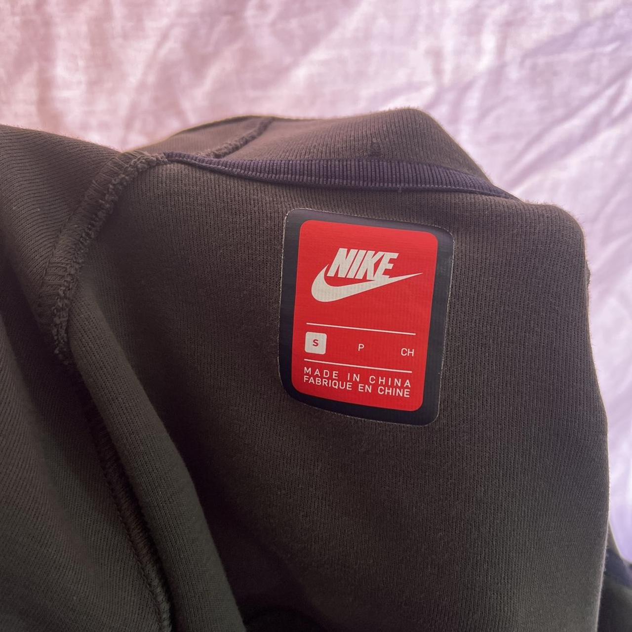 Dark Green Nike Zip Up in great condition and... Depop