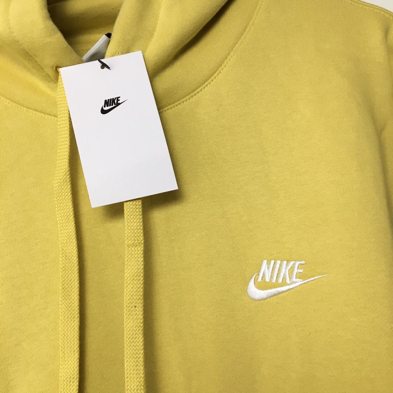 mens nike hoodie yellow