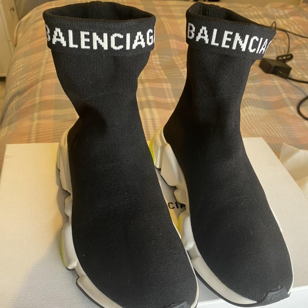 Balenciaga hot sale knit trainers