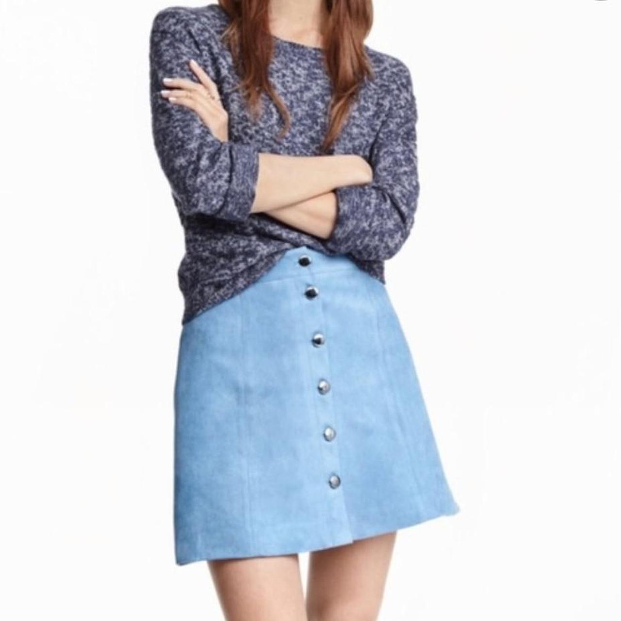Product Image 1 - BNWT H&M suede mini skirt