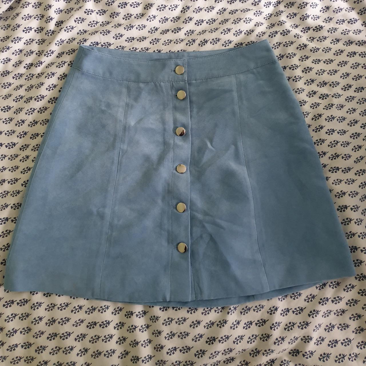 Product Image 2 - BNWT H&M suede mini skirt