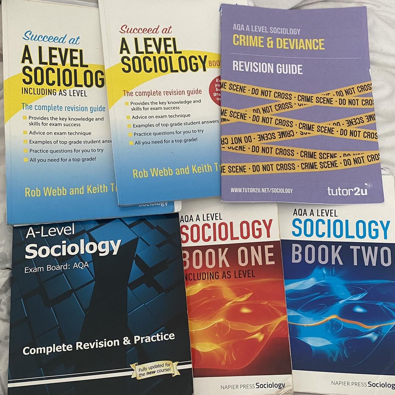 Selling My A Level Sociology Aqa Revision Includes:... - Depop