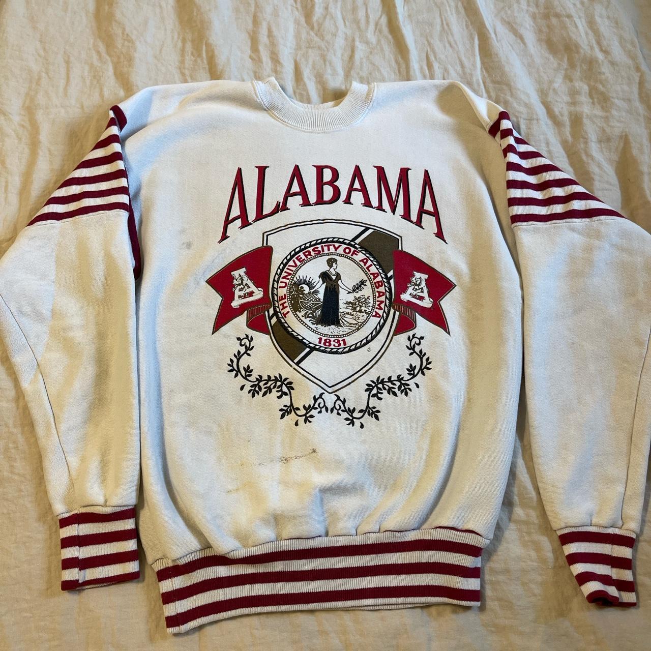 Vintage 1980’s Alabama Crewneck University of... - Depop